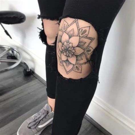 tattoo knie frau|knee tattoos.